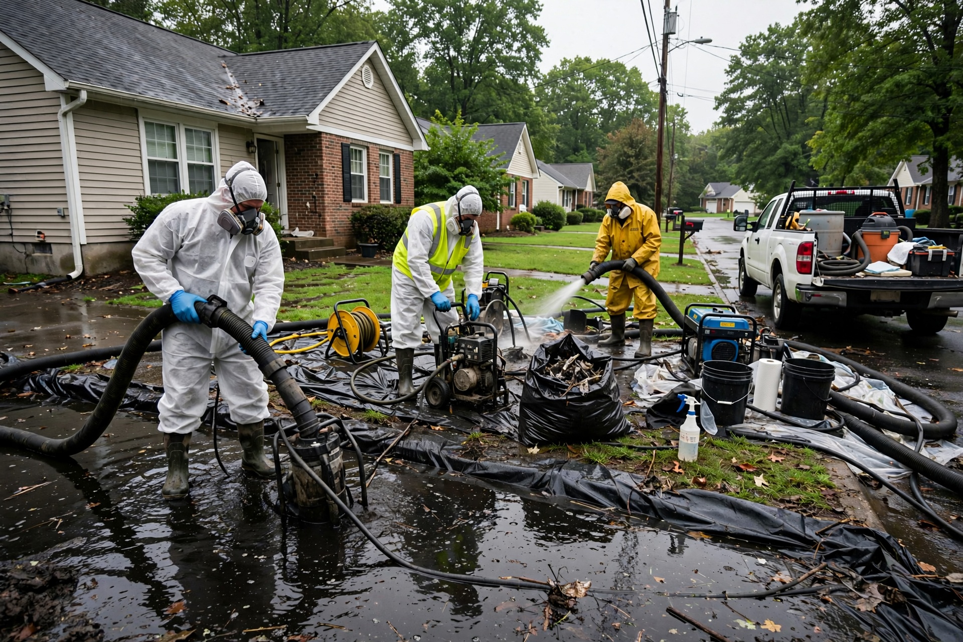 Complete Guide to Black water cleanup in Severn, Maryland