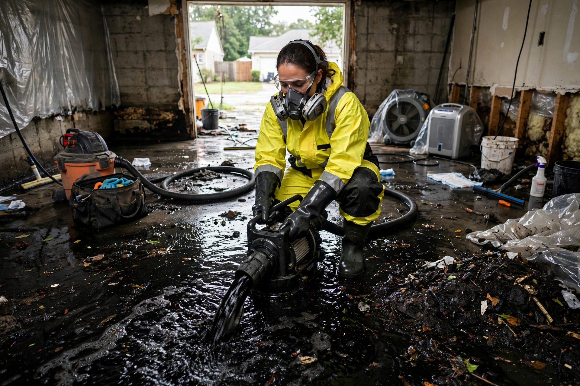 Black Water Cleanup in Severn, MD